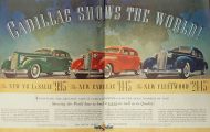 1937 Cadillac Ad ~ Cadillac, Fleetwood, La Salle