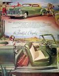1947 Vintage Chrysler Ad ~ The Beautiful Chrysler