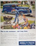 1946 Dodge Truck Ad ~ Dy-Dee Laundry Truck