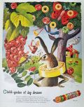 1945 Lifesavers Candy Ad ~ Child's Garden of Day Dreams