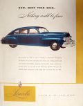 1947 Ford Lincoln Ad ~ Nothing Could Be Finer