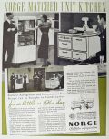 1936 Norge Rollator Refrigerator & Range Ad