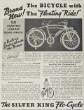 1936 SIlver King Flo-Cycle Bicycle Ad
