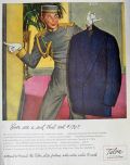 1946 Talon Zipper Slide Fastener Ad ~ Bellboy