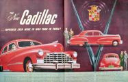 1946 Cadillac Ad ~ Two Pages