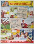1935 Camel Cigarettes Ad ~ Chuck Meehan's Football Tips