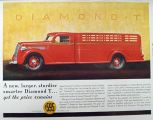 1935 Diamond T Truck Ad ~ 1&frac12; Ton