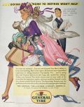 1942 General Tires Ad ~ Tire Rationing