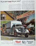 1945 Mack Truck Ad ~ Prime Meats Truck