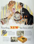 1942 Old Gold CIgarettes Ad ~ Her First Orchid