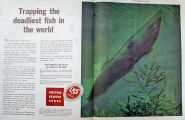 1942 USS United States Steel Ad ~ Submarine