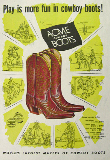 fun cowboy boots