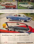 1954 Chrysler Windsor & New Yorker Ad