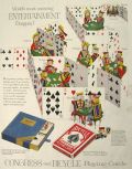 1954 Congress & Bicycle Playing Cards Ad ~ Amazing Entertainment Bargain