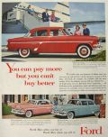 1954 Ford Fordor, Skyliner, Tudor Ad