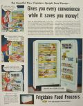 1954 Vintage Frigidaire Refrigerator Ad ~ Every Convenience