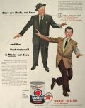 1954 Havoline Motor Oil Ad ~ Jimmy Durante & Donald O'Connor