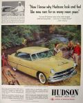 1954 Hudson Hornet Hollywood Hardtop Ad