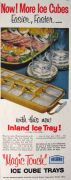 1954 Magic Touch Inland Ice Cube Trays Ad