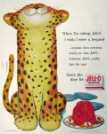 1954 Jello Ad ~ Wish I Were a Leopard