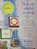 1954 Westclox Retro Clocks Ad
