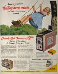 1955 Kodak Brownie Movie Camera Ad