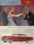 1955 Cadillac Ad ~ Favorite of All Nations