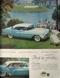 1955 Oldsmobile Holiday 98 Ad ~ Ponte Vedra Golf Course