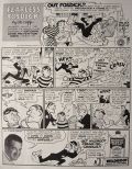 1955 Wildroot Hair Tonic Ad ~ Al Capp ~ Fearless Fosdick