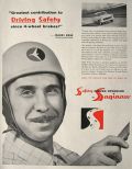 1955 GM Safety Power Steering Ad ~ Race Car Driver Mauri Rose Photo