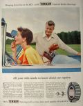 1955 Timken Bearings Sexist Ad ~ All Your Wife Needs to Know About Car Repairs