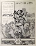 1914 Armour's Grape Juice Ad ~ After the Game