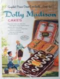 1958 Vintage Dolly Madison Cakes Ad ~ Picnic Dessert