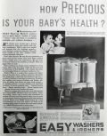 1932 Easy Washing Machine Ad ~ Baby's Health