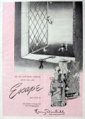 1945 Mary Dunhill Escape Perfume Ad ~ Lovely Moment