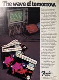 1979 Fender Studio Bass Strings Ad ~ Wave of Tomorrow