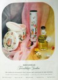 1945 Shulton Early American Fragrance Ad ~ Friendship's Garden