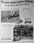 1949 Universal Jeep Station Wagon Photo Ad