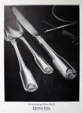 1978 Oneida Community Silverplate Ad ~ Silver Shell