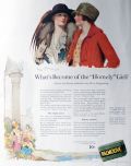 1924 Palmolive Soap Ad ~ Homely Girl