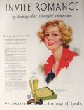 1933 Palmolive Soap Ad ~ J. Knowles Hare