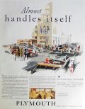 1932 Plymouth Car Ad ~ Floating Power