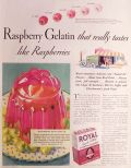 1932 Royal Gelatin Ad ~ Raspberry Muscatelle