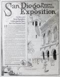 1914 San Diego Exposition Ad ~ Panama Canal Opening
