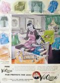 1948 Vintage Visqueen Clear Protective Film Ad