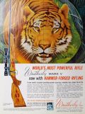 1960 Weatherby Mark V Rifle Ad ~ Hammer Forged Rifling