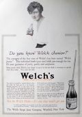 1915 Welch's Grape Juice Ad ~ Welch Junior