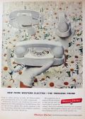 1960 Western Electric Ad ~ New Princess Phone