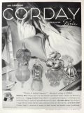 1937 Corday Perfume Ad ~ 4 Fragrances