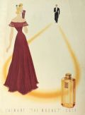 1938 Coty L'Aimant Perfume Ad ~ The Magnet
